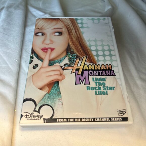 Hannah Montana Living the Rock Star Life! (DVD, 2006) Preloved - Picture 1 of 8